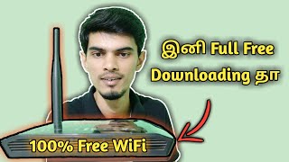 FREE WIFI | How to Get Free WiFi from Home | Free Wifi Internet Tricks | Cyber Tamizha screenshot 1