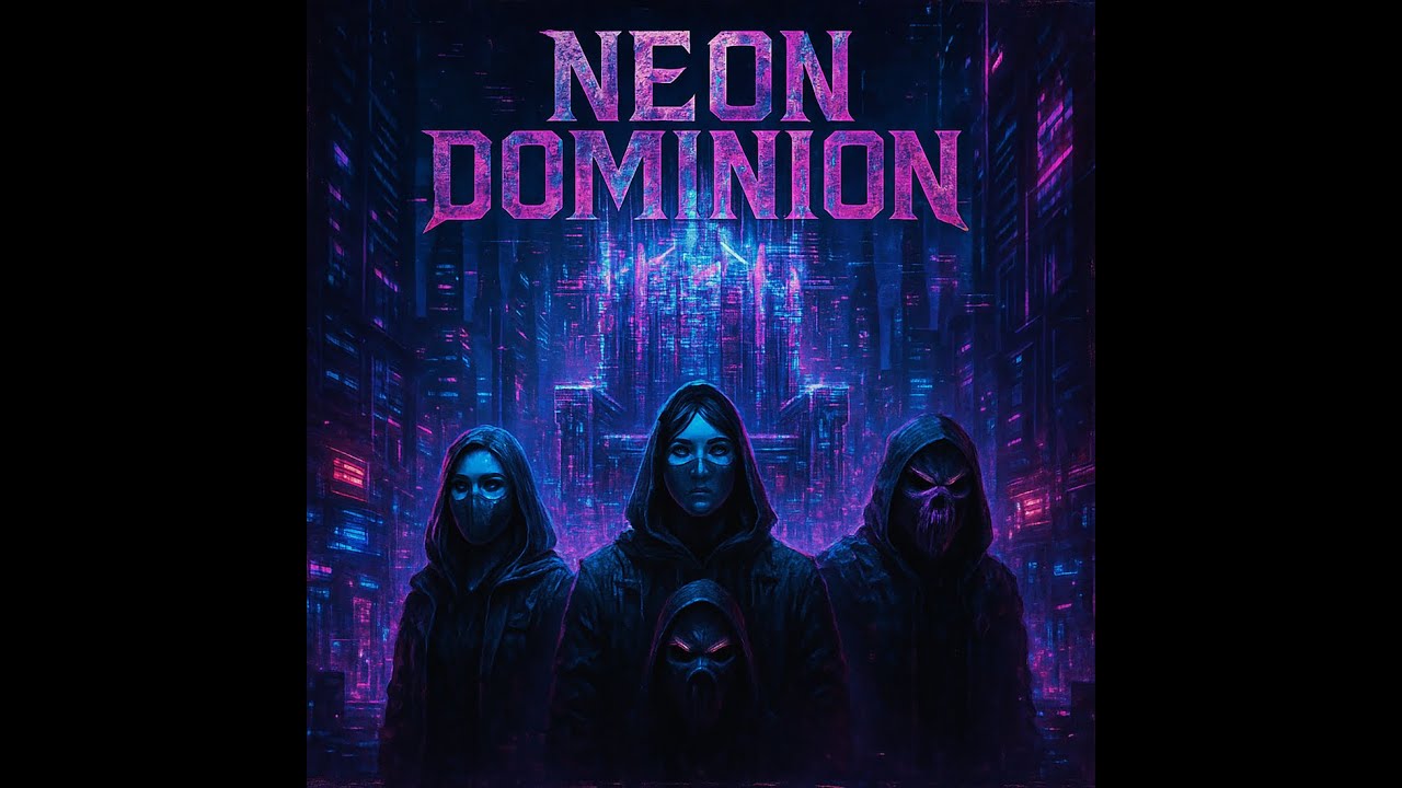 NEON DOMINION – The Most Epic Cyberpunk Metalcore Album of 2025 [FULL STREAM]