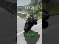 Jump Test Challenge! Toyota Tundra vs Lexus LX vs VW Tiguan | BeamNG Drive Realistic Crash Test