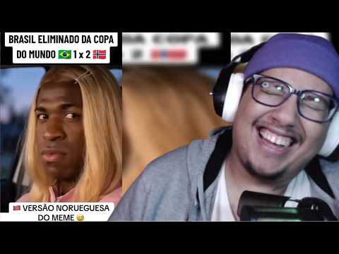 BRASIL X NORUEGA MELHORES MEMES - BRASIL ELIMINADO DA COPA DE 2026