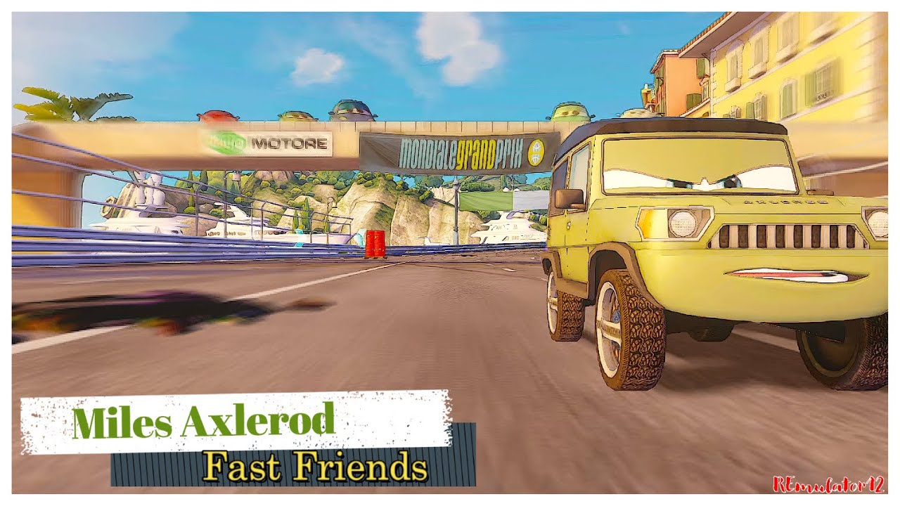 Cars 2 The Video Game | Miles Axlerod - Mission Mode | Fast Friends ...