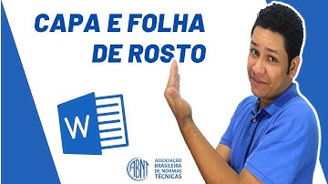 ABNT: Capa e Folha de Rosto de TCC - ((Vídeo Atualizado 2025))