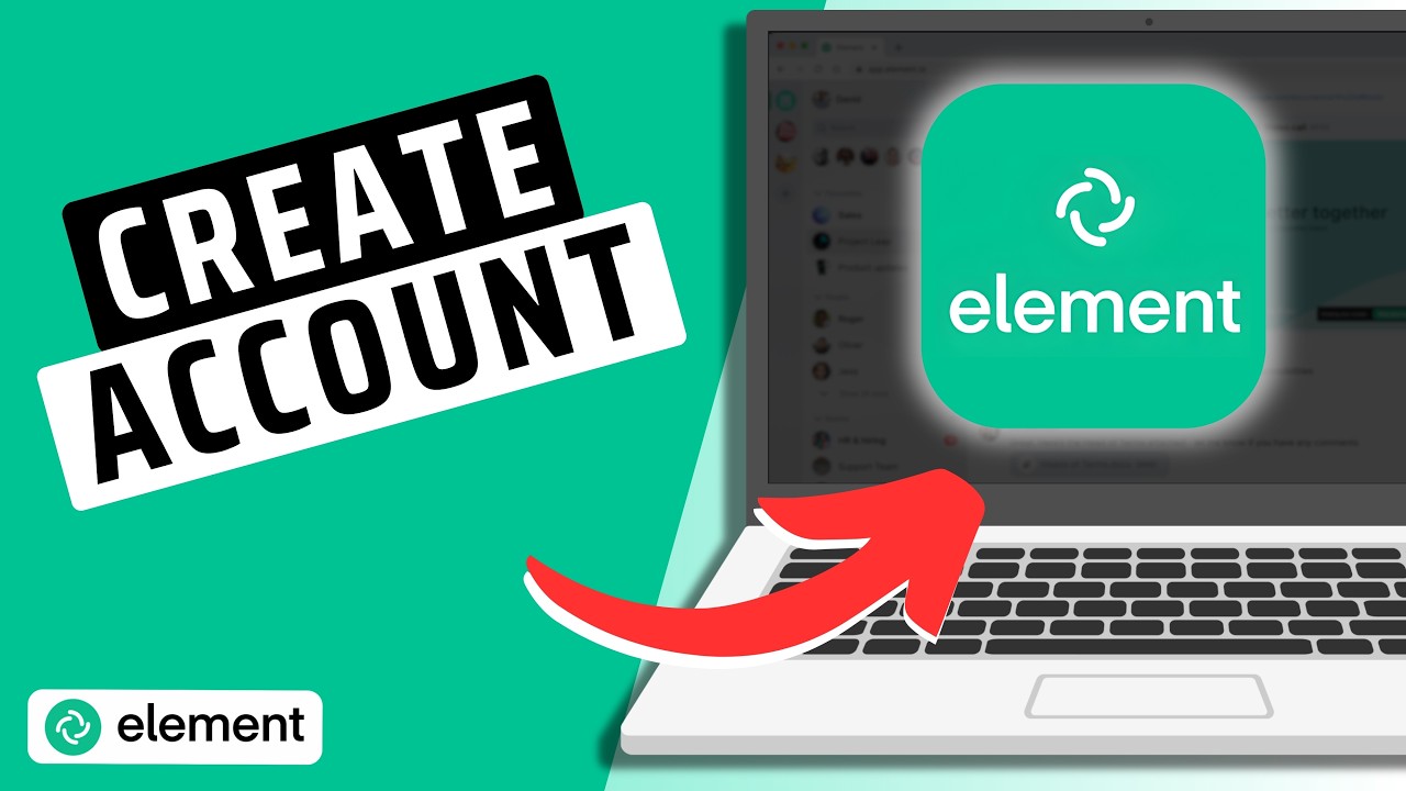 How To Create An Account On Element (Discord Alternative) - YouTube