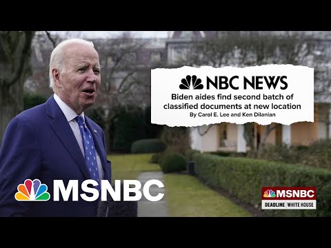 Additional classified documents found by Biden team
