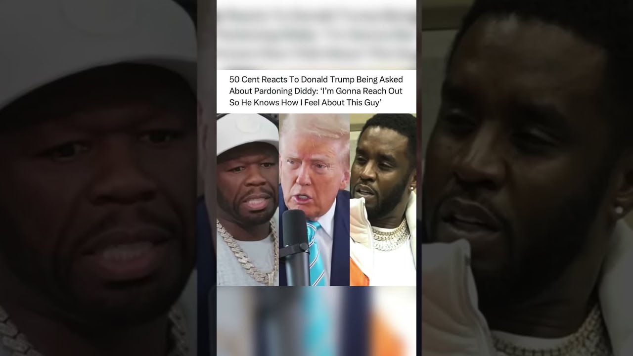50 Cent CLAPS BACK At Trump Over Diddy Pardon Talk Shorts 50cent Diddycase