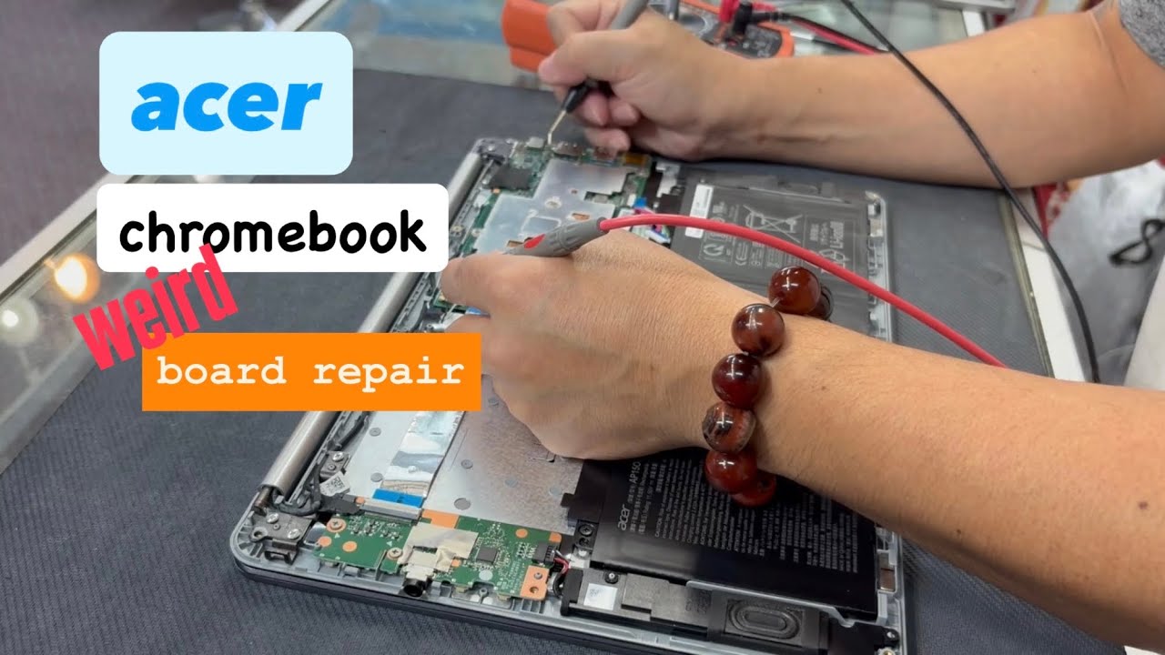 acer chromebook with no light and no power repair