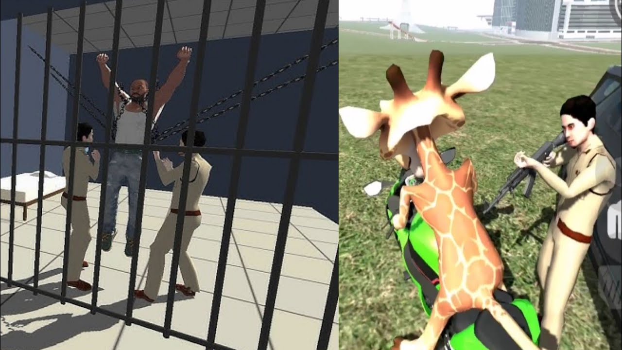 Kalua Mastan 😂 Funny Gameplay | Franklin police Fighting | Indian Bikes Driving 3D