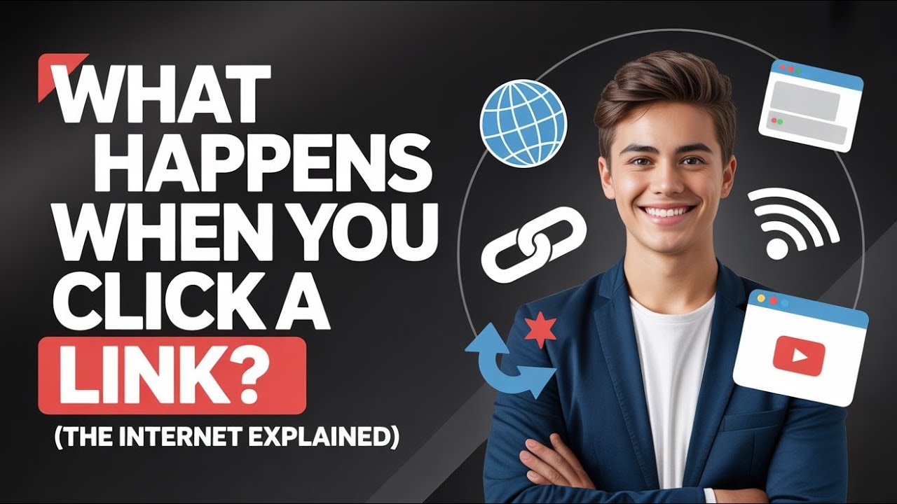 What Happens When You Click a Link? (The Internet EXPLAINED) - YouTube