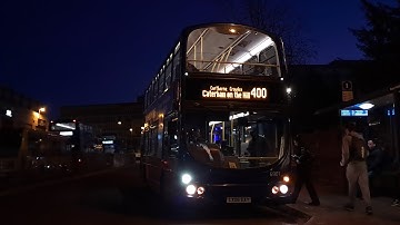 Onboard Metrobus VolvoB7TL Gemini 1 6901