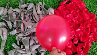 "Rainbow Balloon Pop Show - ASMR For Adults &amp; Teens #unboxing #usa #satisfyingvideos #pop