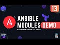 DevOps for Beginners #13 Hands on Demo for Ansible Modules