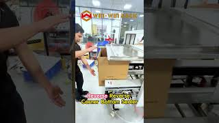 Reverse Corner Bottom Sealer #cartonsealer #casesealer #packingmachine #casecloser #shorts