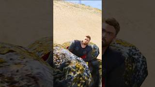 GTA V : THOR SAVING GOKU FROM BROLY 😱 #day7