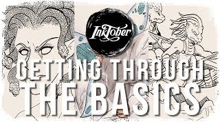 Making Basics Fun | Inktober 2017 Day 24-26 | Blind, Ship, & Squeak