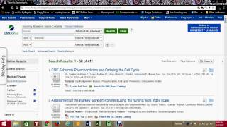 Academic Search Complete Basics Tutorial