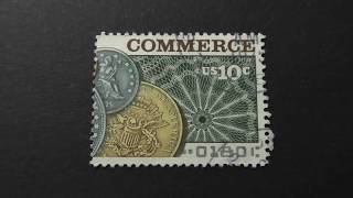 Postage stamp USA COMMERCE Price 10 cents