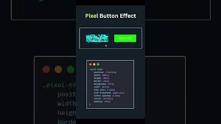 pixel button effect using html,css #webdevelopmentcourse#frontendcourse #htmlcssfullcourse