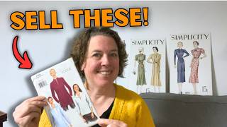 Surprising Profits Selling These Thrift Store Items: Selling Sewing Patterns 101