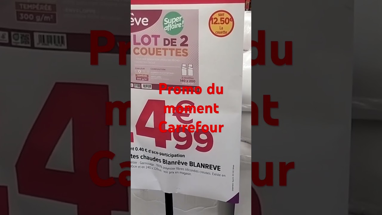 Promos du moment Carrefour 