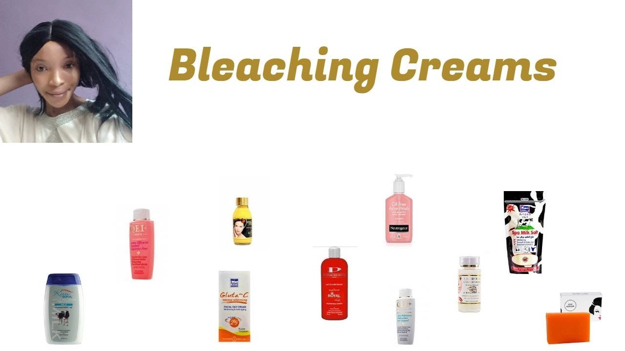Bleaching Creams Whitening Body Cream Whitening Body Oils Glowing