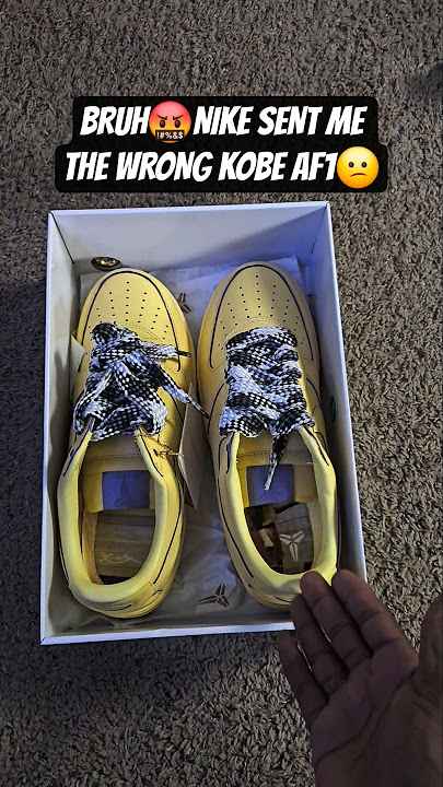 Nike Sent Me The Wrong Shoes🥴🤣 #nike  #shorts #funny #comedy #trending #fyp #shoes #sneakers #viral