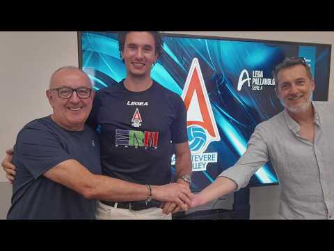 Video Altotevere Volley, arriva Riccardo Cengia
