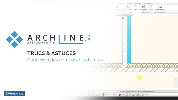 Trucs & Astuces ARCHLine : Connexions des composants de murs
