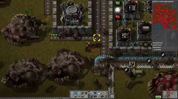 Factorio: Living With Biters Ep#63: Biter Bother And Oil Ore Outages