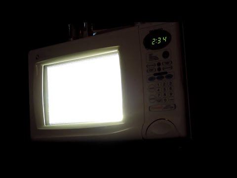 Microwave Two Light Bulbs