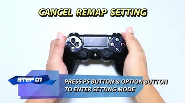 【Brook Converter】How to Cancel Remap Setting on Brook Converter with PS4 Controller