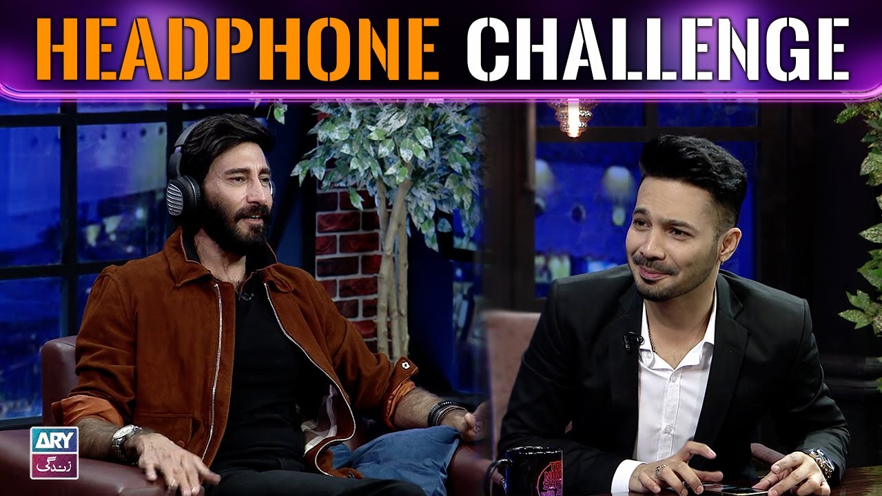 Headphone Challenge🎧 Aijaz Aslam The Night Show With Ayaz Samoo