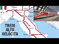  high speed train evolution in italia  evoluzione della rete tav