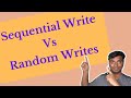 Comparison between Sequential Write and Random Write in Java