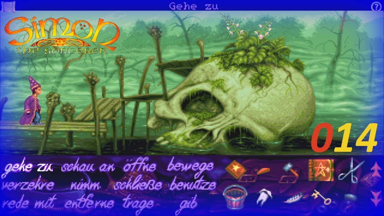 Ein Schädel mit Kraut - Simon the Sorcerer 1 014