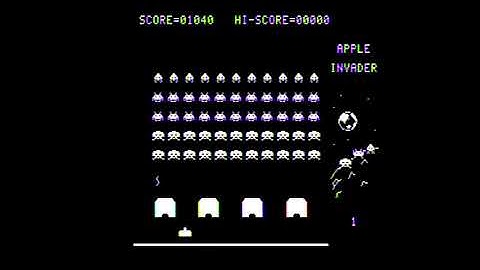 Super Invasion - Apple II
