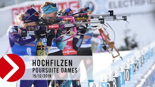 POURSUITE DAMES - HOCHFILZEN 2019