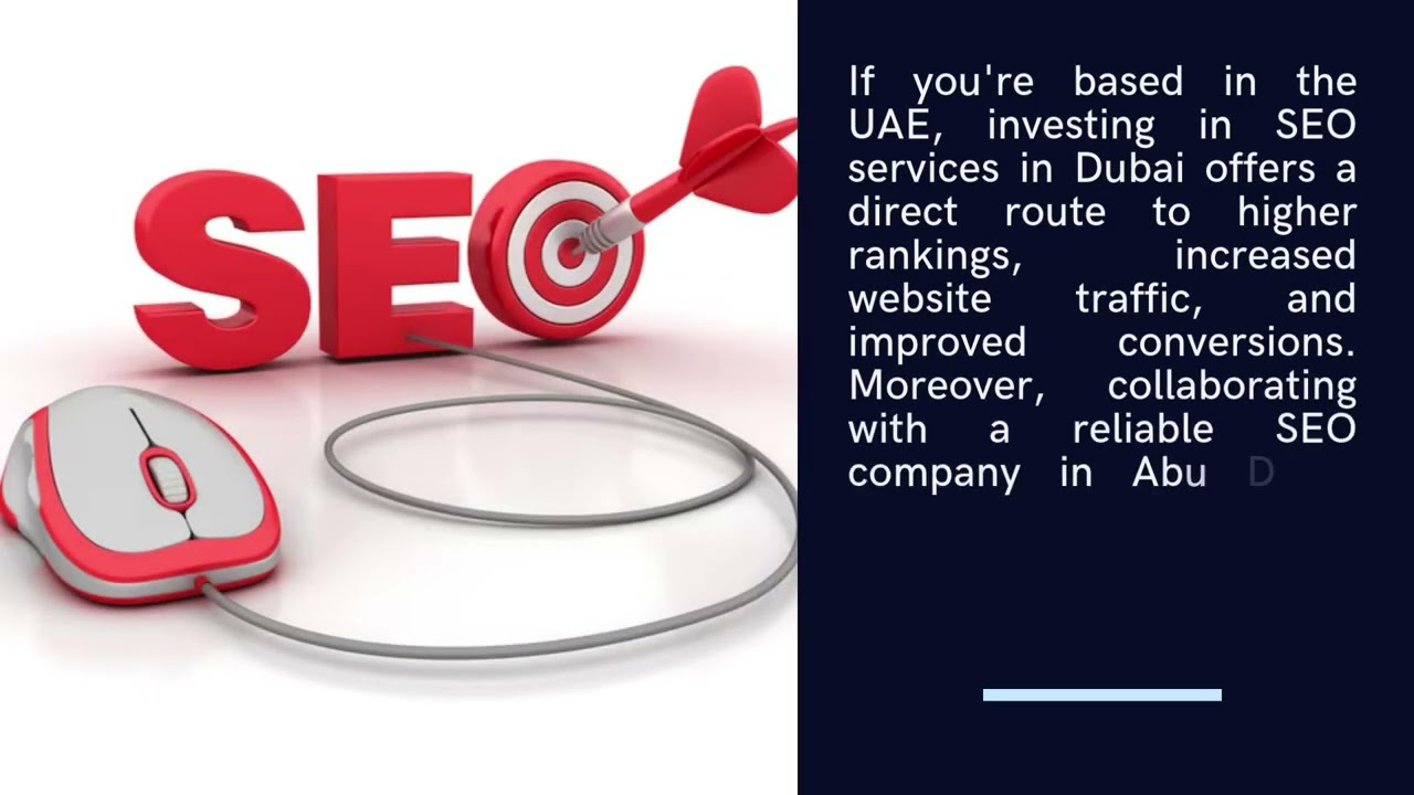 Elevate Your Online Visibility with Professional SEO Services in Dubai