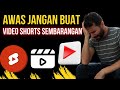 Awas Membuat Video Shorts Hasil Reupload Dari Medsos Bisa Berbahaya Bagi Channelmu