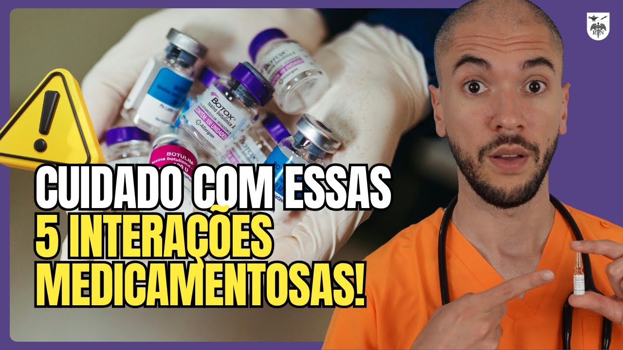INTERAÇÕES MEDICAMENTOSAS: O que você PRECISA saber (AULA COMPLETA)