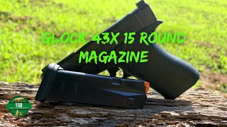 Glock Factory 15 Round Magazine for 43X