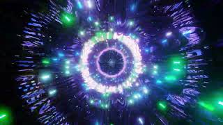 4k Uhd 60fps Abstract Laser Tunnel 3d Illustration Motion Design Event Dj Loop