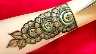 Very beautiful stylish front hand mehndi design | easy mehndi design | mehndi ka design | Mehndi.