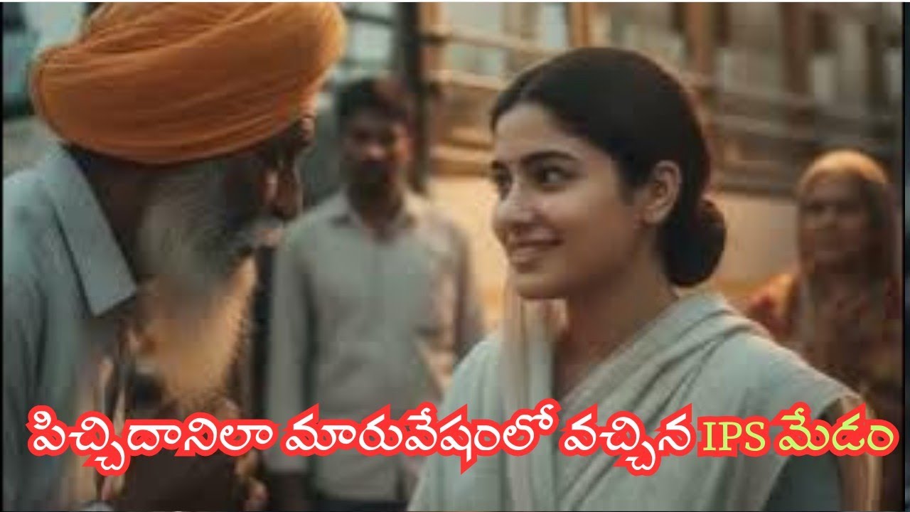 పిచ్చిదానిలా మారువేషంలో వచ్చిన IPS మేడం | IPS Madam Inspirational Story In Telugu
