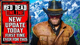 Rockstar's First Time EVER For This.. The NEW Red Dead Online UPDATE Today! (New RDR2 Update)