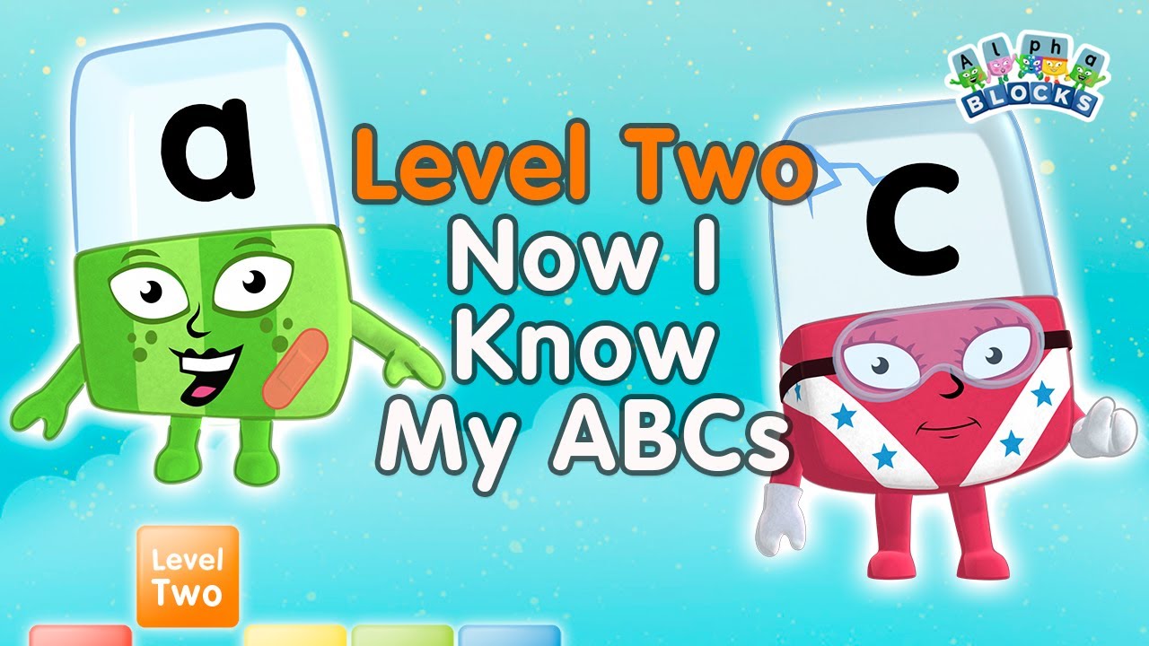 Stayathome - Alphablocks Level Two | Now I Know My Abcs | #Homeschooling -  Youtube