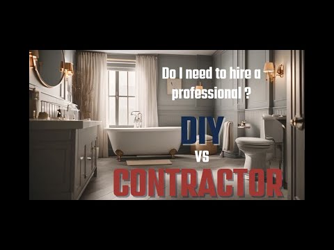 Should You Hire A General Contractor For Bathroom Remodel