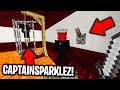 I SAVED CAPTAINSPARKLEZ FROM A DARK WEB HACKER in Minecraft... (Scary Minecraft Video)