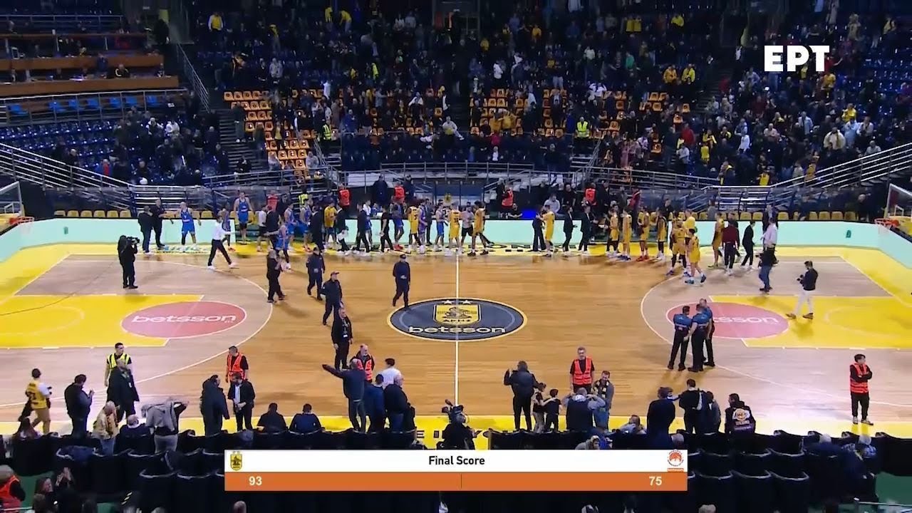 Μπάσκετ | Κυπέλλο Ανδρών 2025 - 2026 | Play In | Άρης Betsson - Περιστέρι Betsson | Highlights