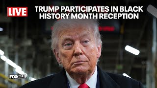 LIVE: President Trump participates in Black History Month reception