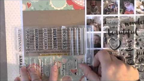 February 2014 - Month in Review | Scrapbook Process #55